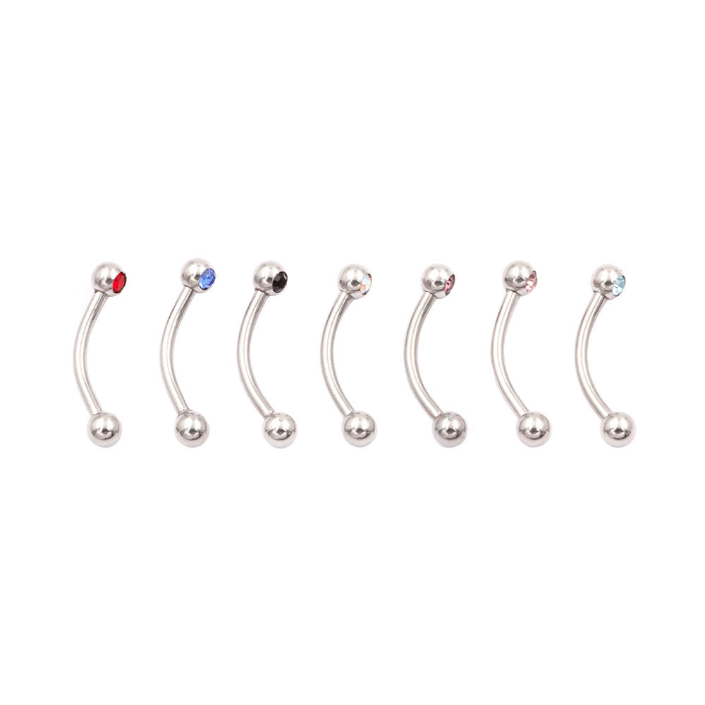 Bananen-Augenbraue-Ohr-Piercing-Naelia