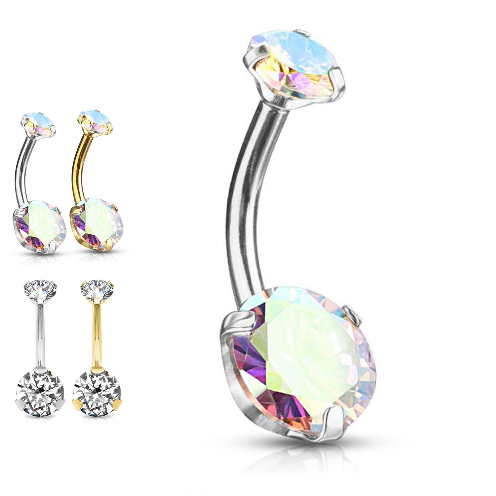 Bananen-Piercing-Crystal-Drop