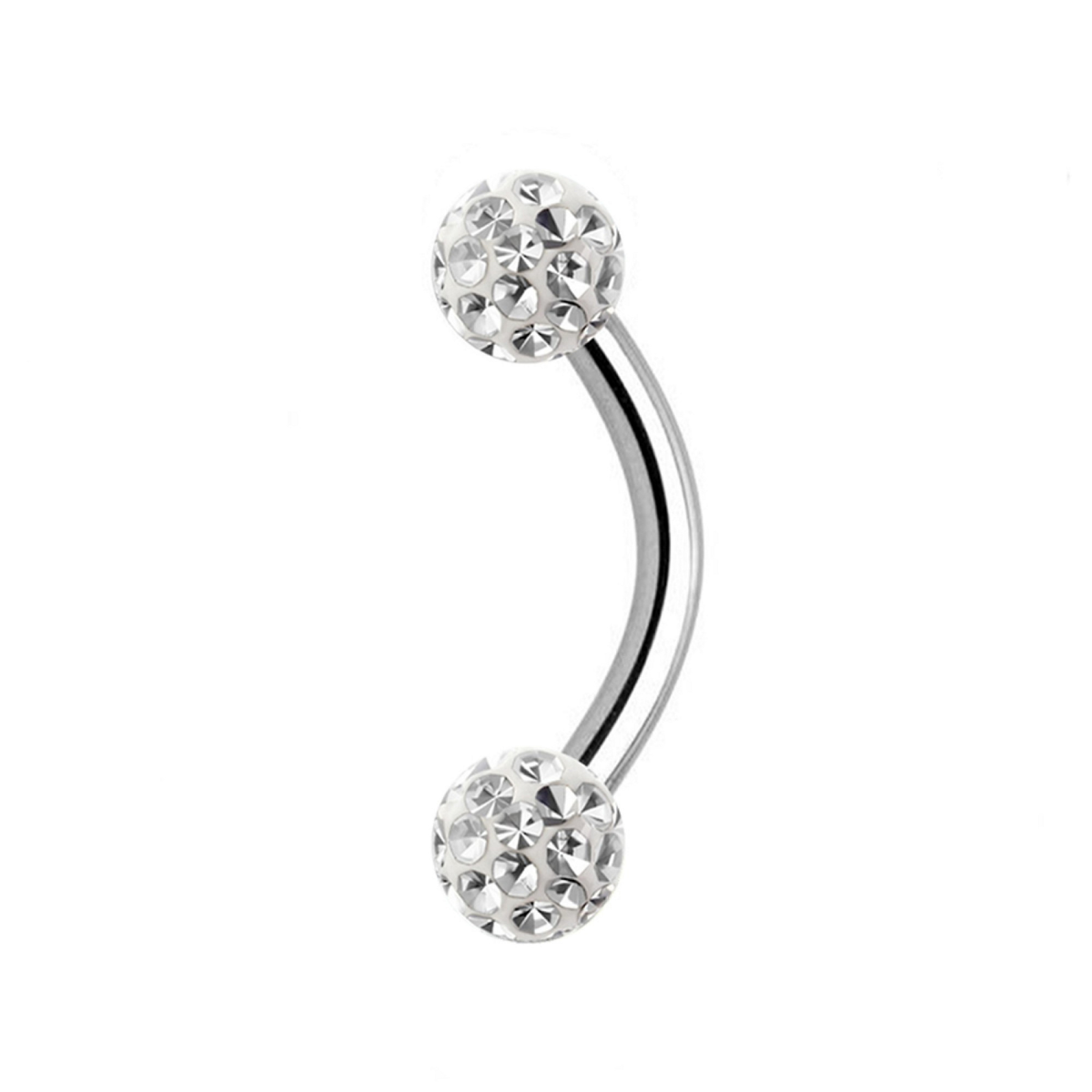 Bananen-Piercing-Doppelt-Kristallkugel-2