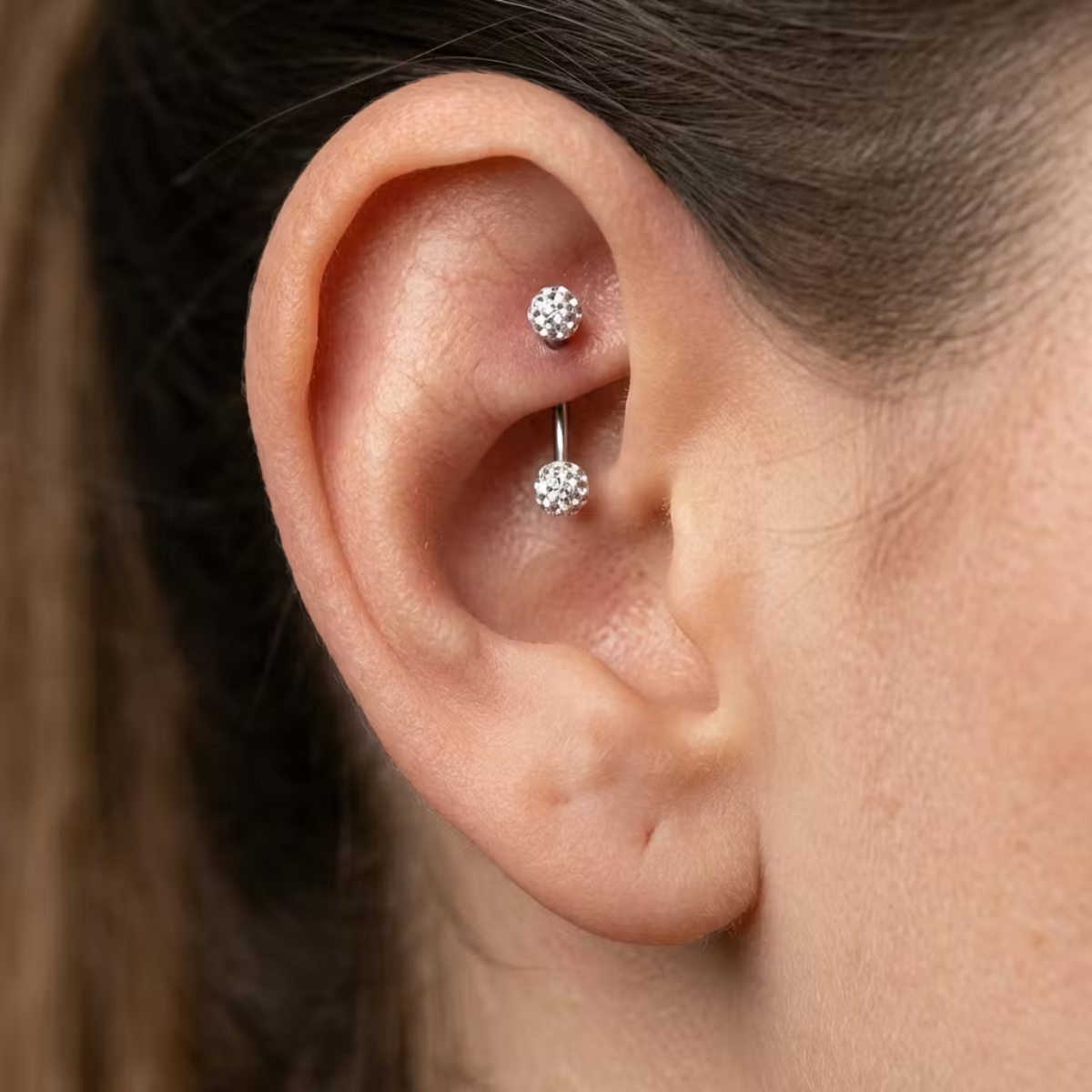 Bananen-Piercing-Doppelt-Kristallkugel-8