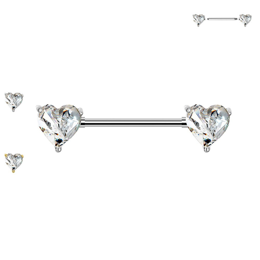 Barbell-Nippel-Piercing-Heart-Spark