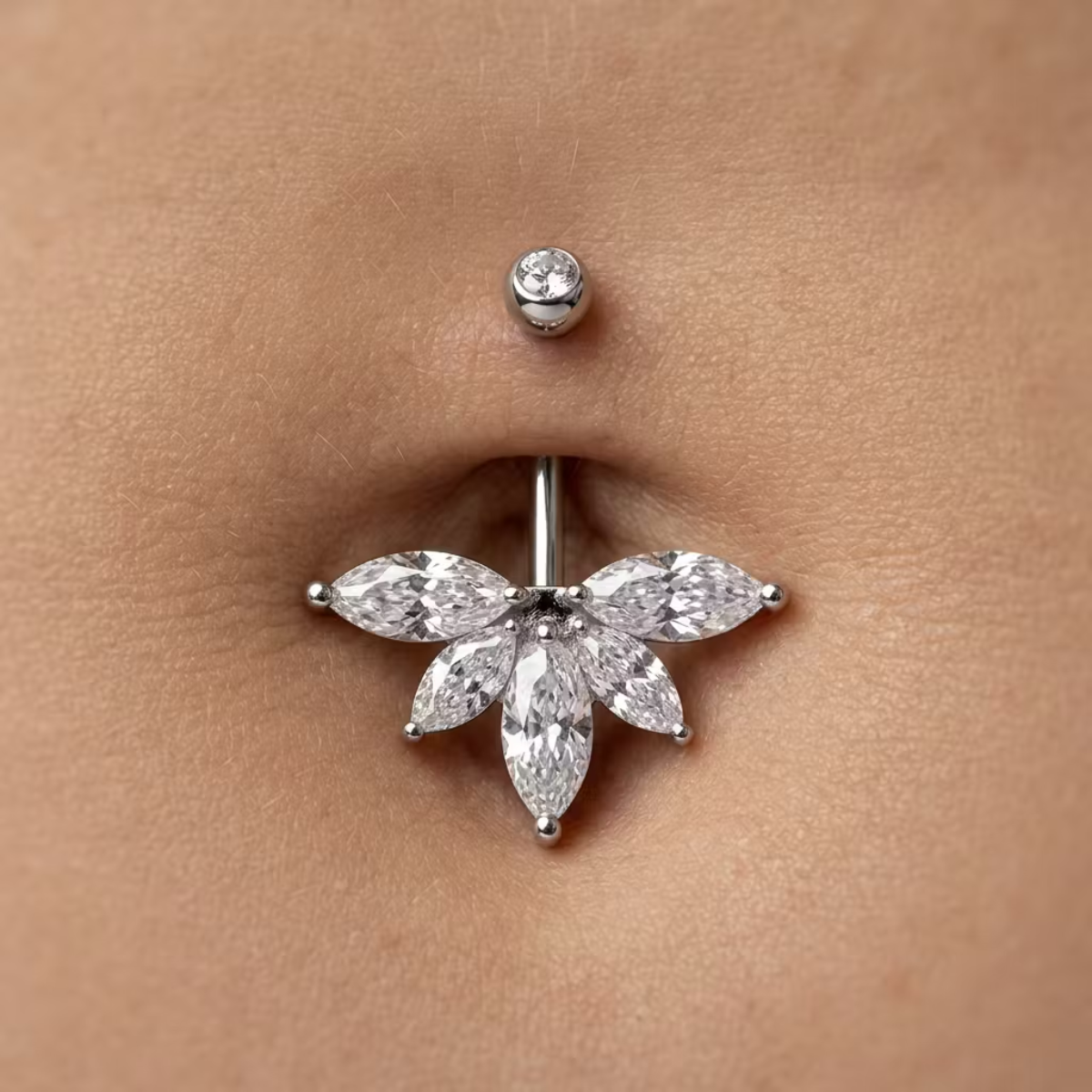 Bauchnabelpiercing-Banane-Ahornblatt-6