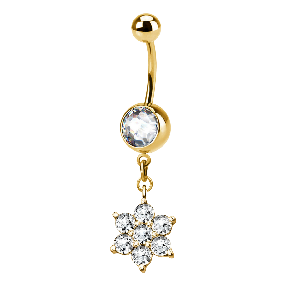 Bauchnabelpiercing-Banane-Blumenanhaenger-1