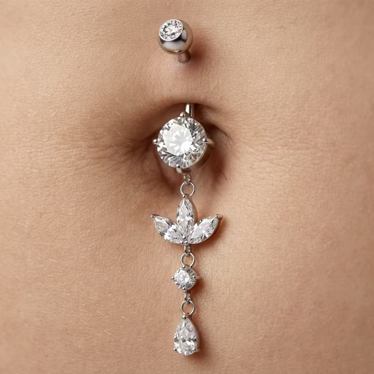 Bauchnabelpiercing-Banane-Flora-Drop-4