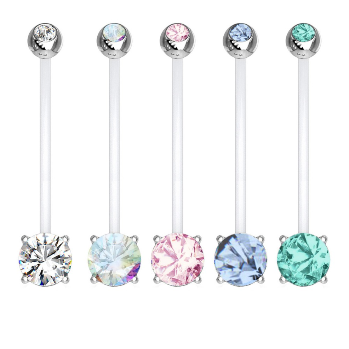 Bauchnabelpiercing-Banane-Telfon-Acryl-flexible-crystal-flex-1