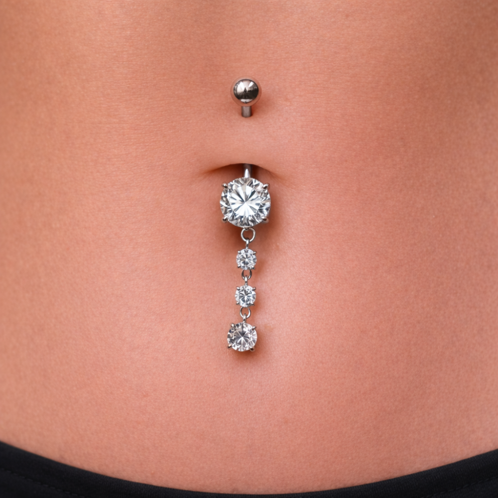 Bauchnabelpiercing-Banane-Titan-Cascada-2.1