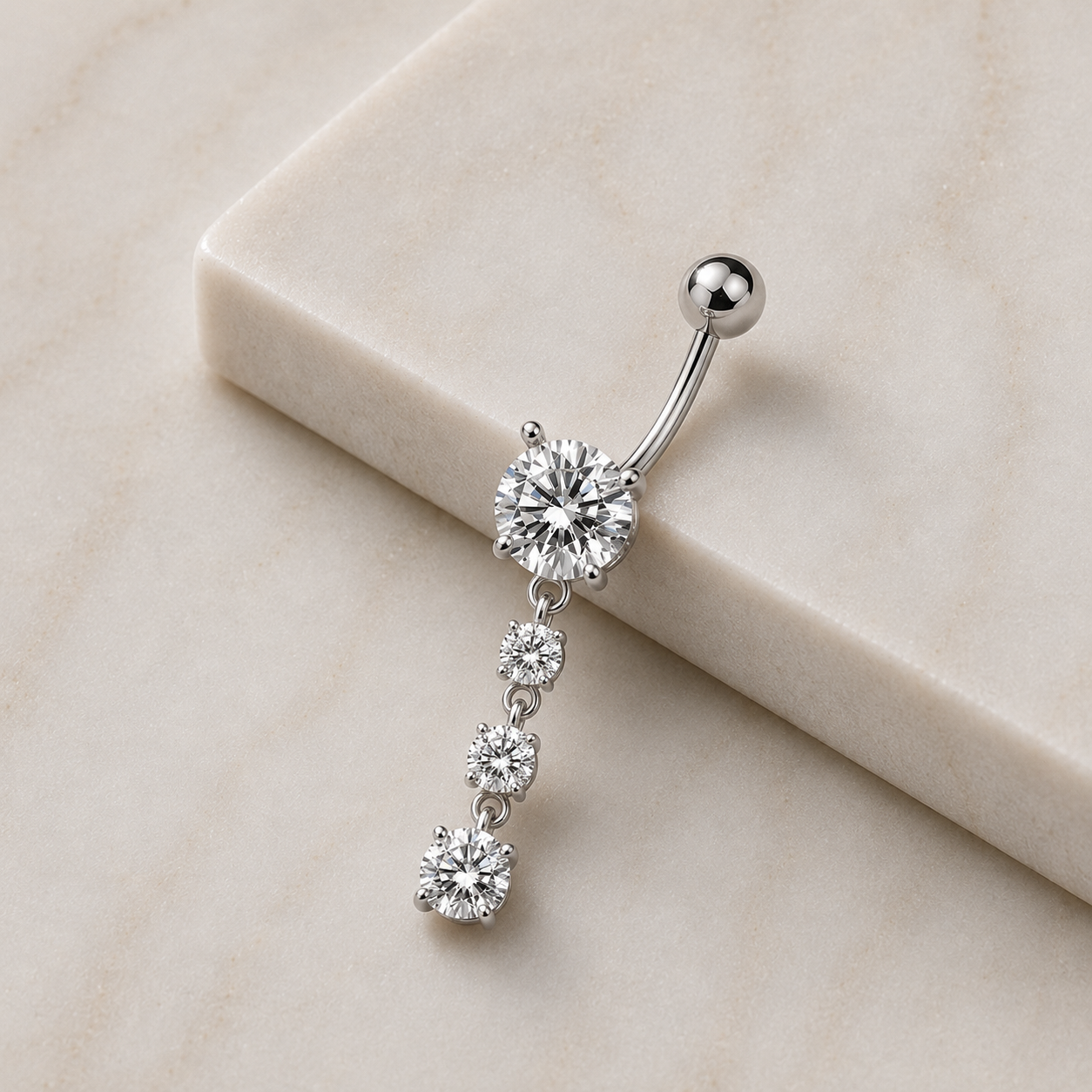Titan Bauchnabelpiercing - Cascada