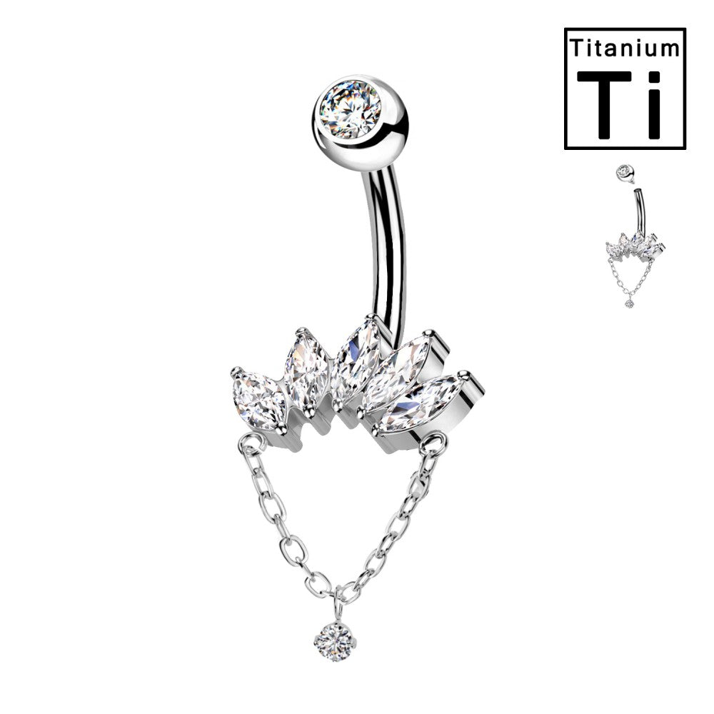 Bauchnabelpiercing-Banane-Titan-Celeste-2