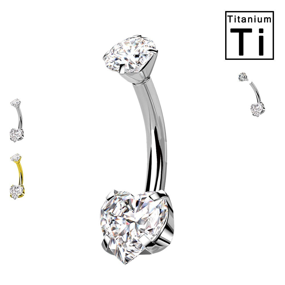 Bauchnabelpiercing-Banane-Titan-Crystal-Heart