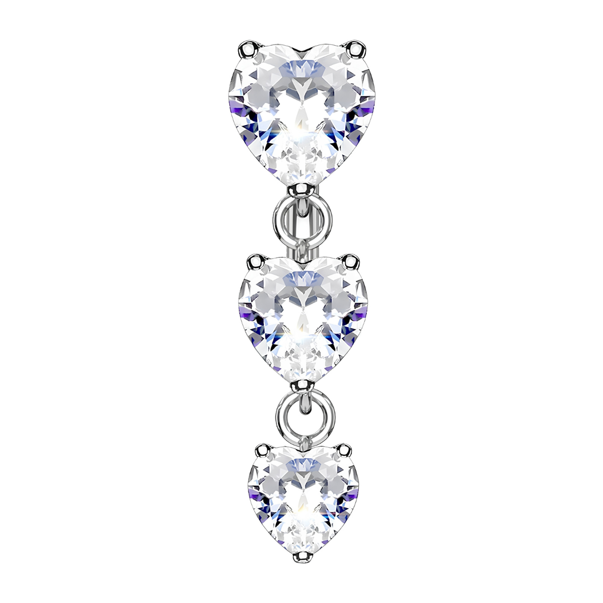 Bauchnabelpiercing-Banane-Triple-Heart-5