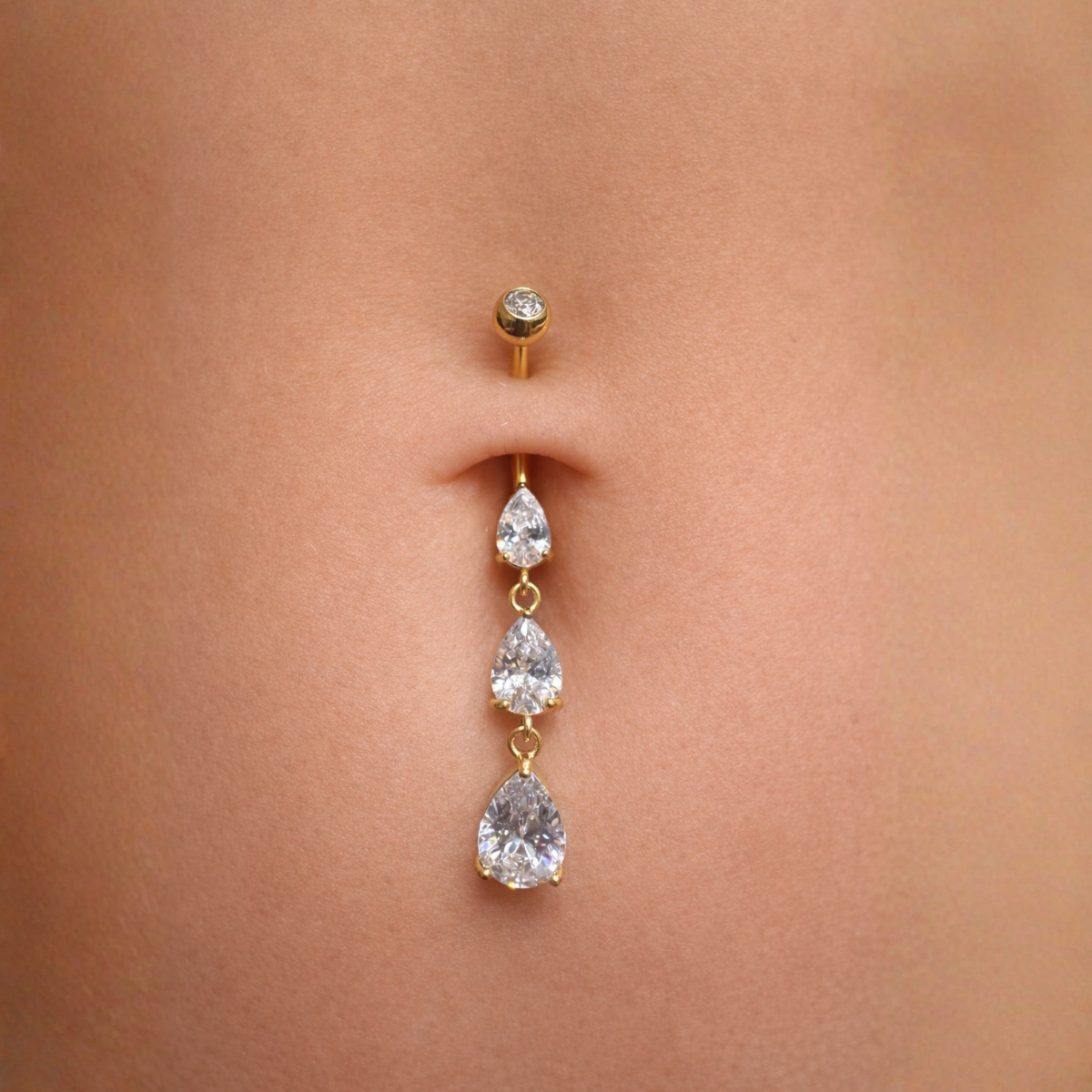 Bauchnabelpiercing-Banane-Tropfenglanz-2.1