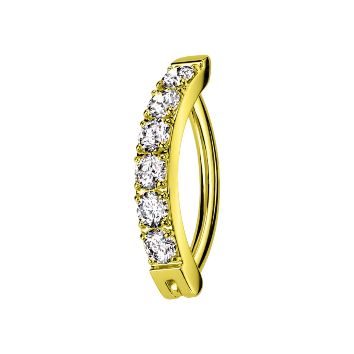 Bauchnabelpiercing-Clicker-Kristallreihe-2