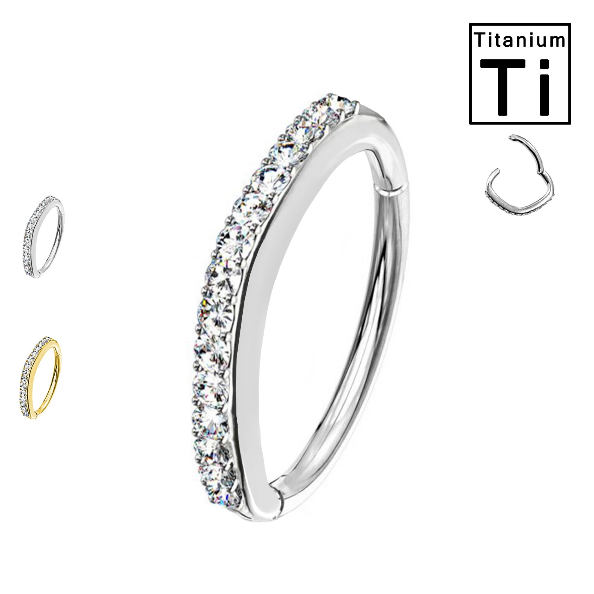 Bauchnabelpiercing-Ring-Kreole