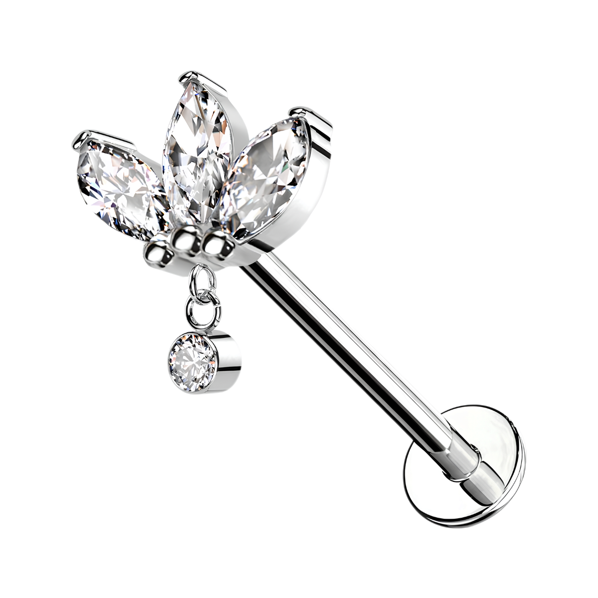 Labret-Piercing-Ohr-Crystal-bloom-drop-5