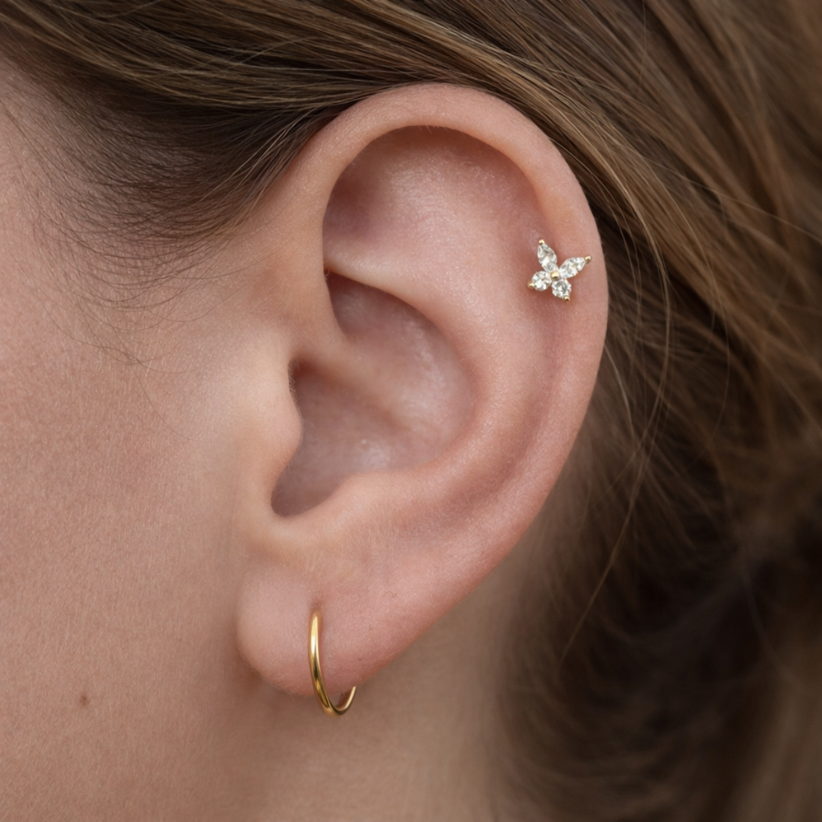 Labret-Piercing-Schmetterling-2