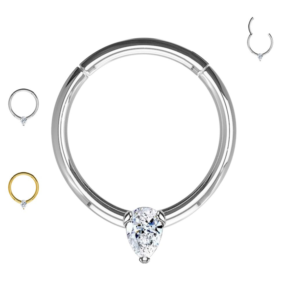 Segmentring-Clicker-Piercing-Pure-Teardrop