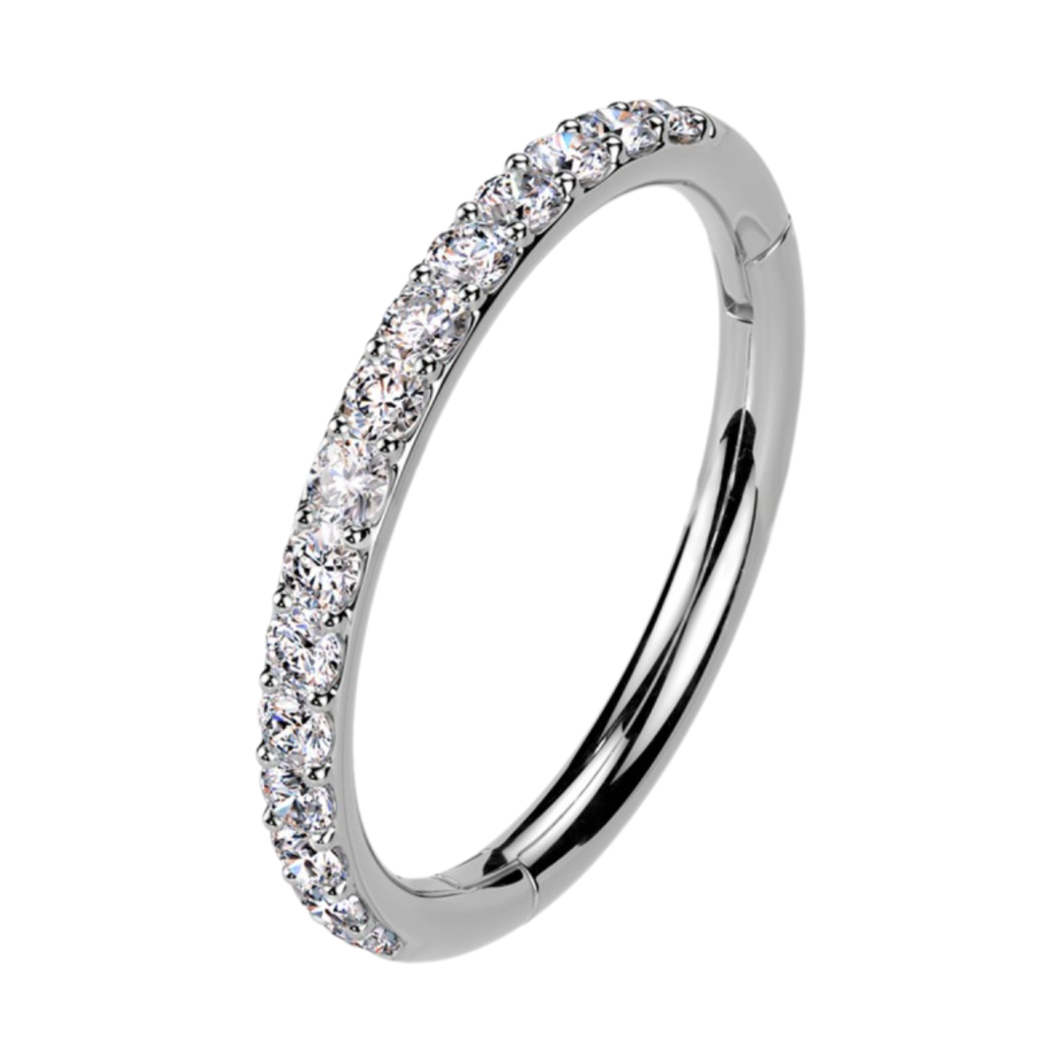 Segmentring-Clicker-Piercing-elegance-Ohr-Lippe-Nase