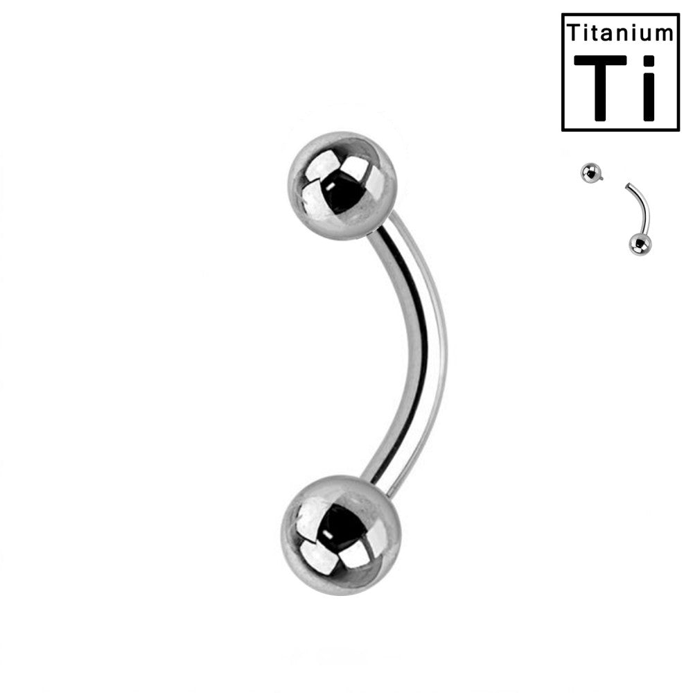 Titan-Bananen-Augenbrauen-Piercing-Classic