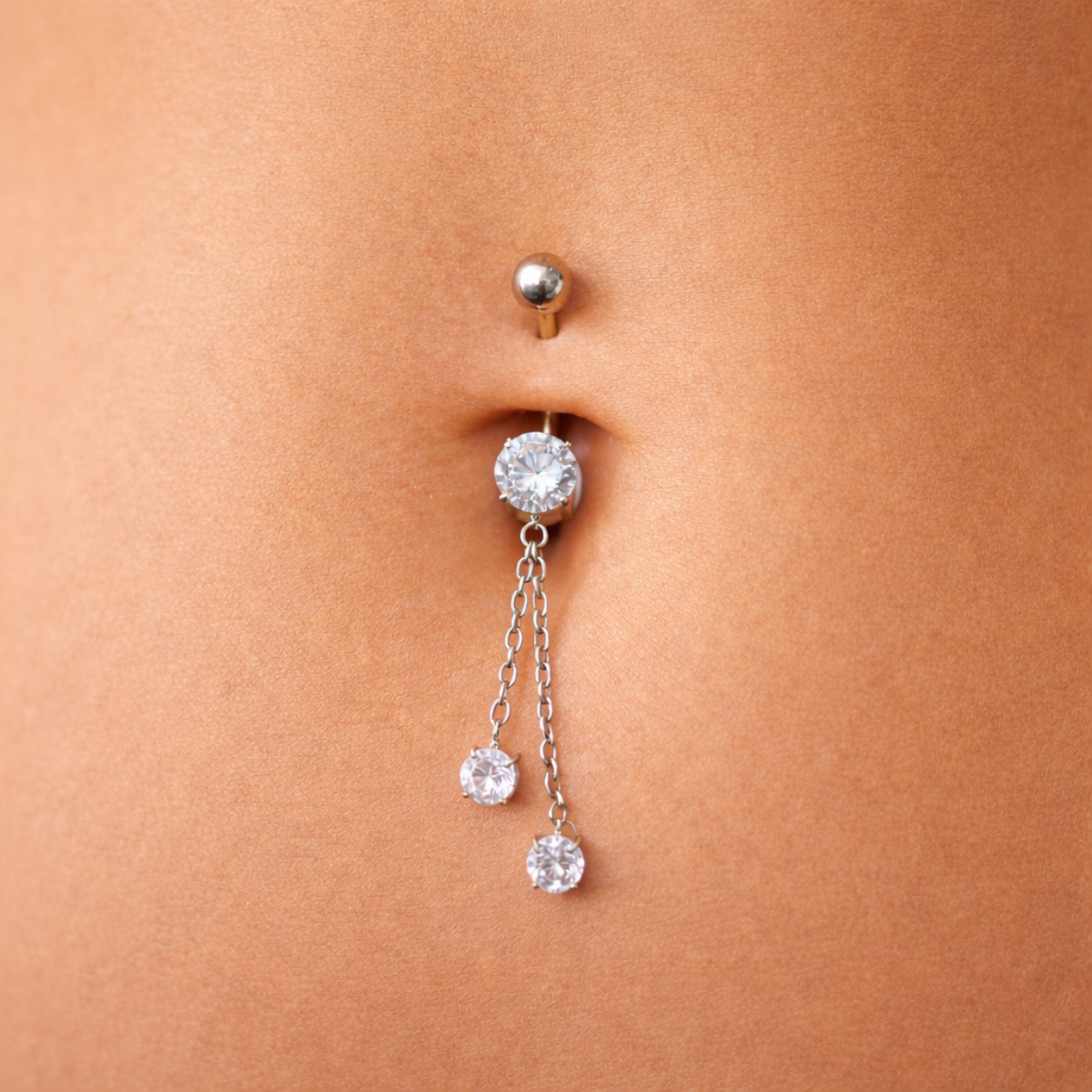 Titan-Bauchnabelpiercing-Crystal-Chain-2.2
