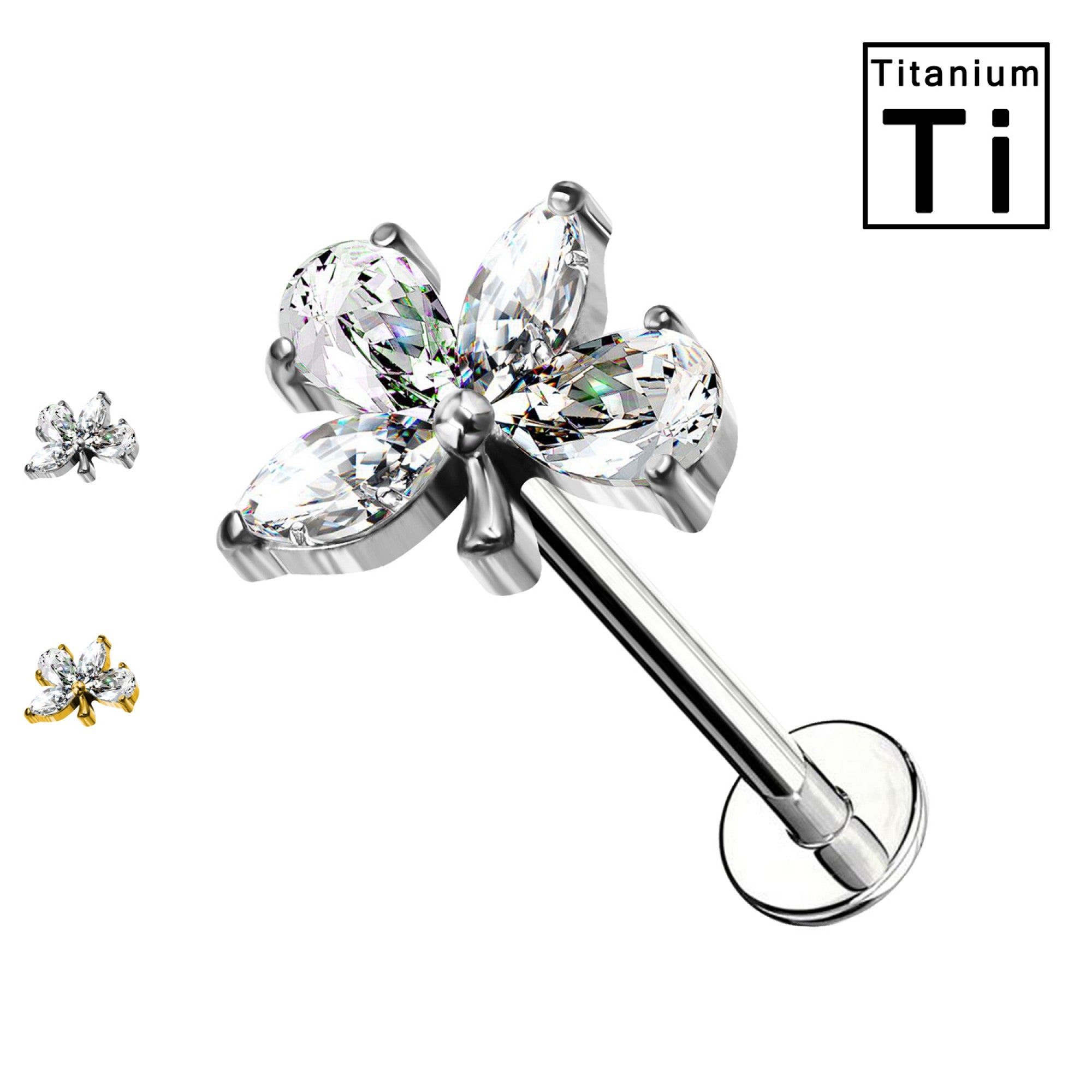 Titan-Labret-Piercing-Blatt