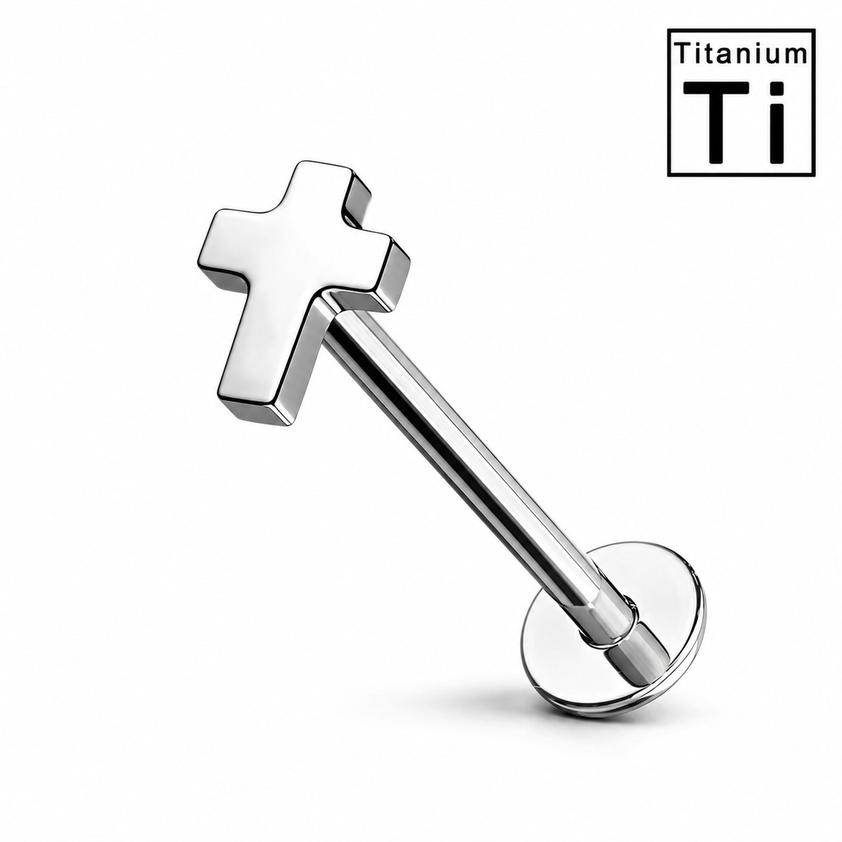 Titan-Labret-piercing-Ohr-kreuz-7