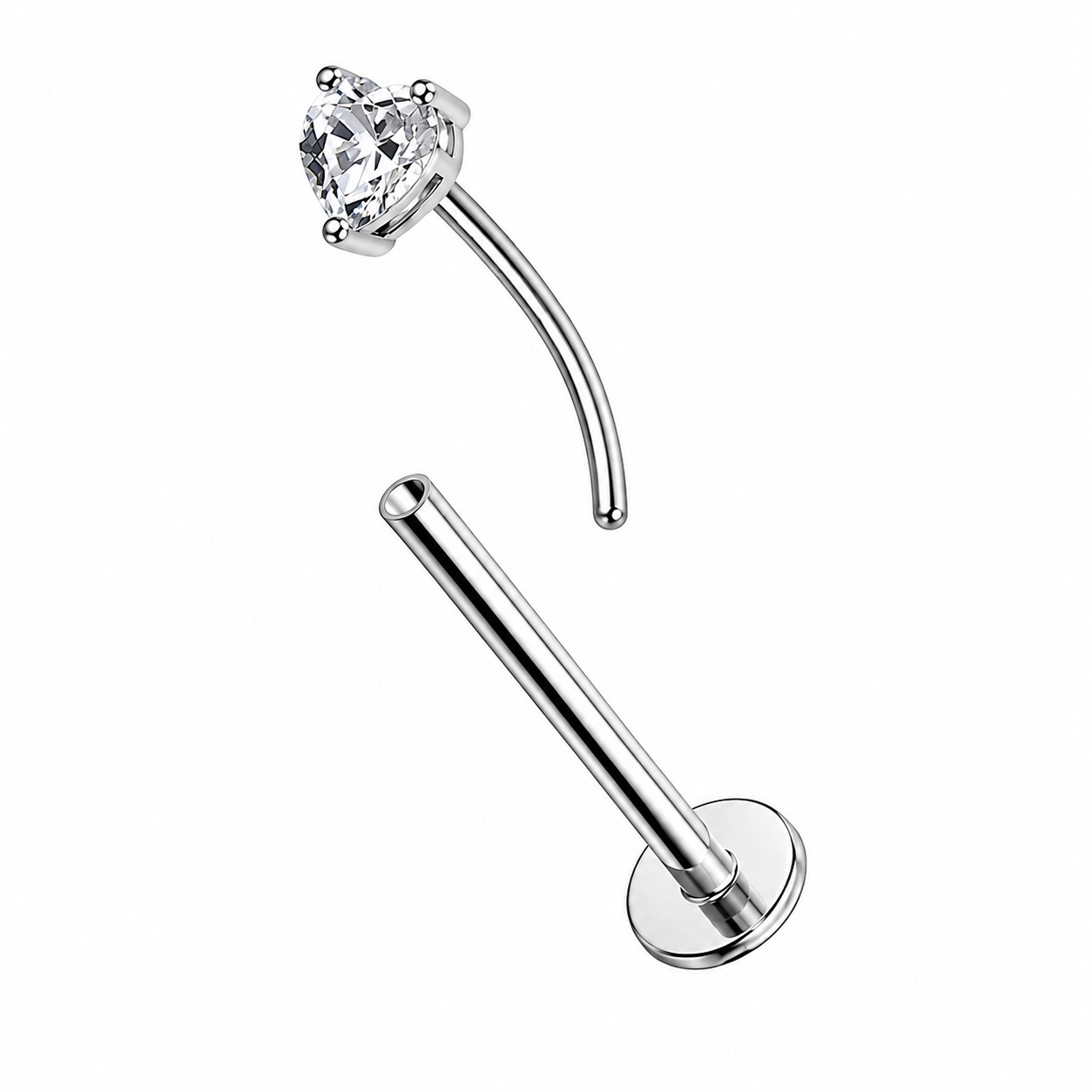 labret-Ohr-piercing-Amora-push-in-Silber-2