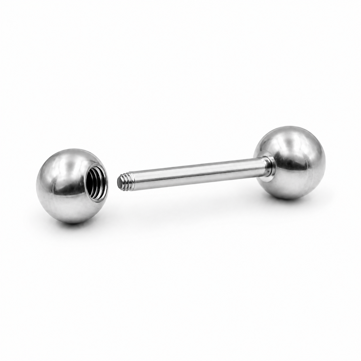 Barbell Piercing - Hemp Leaf