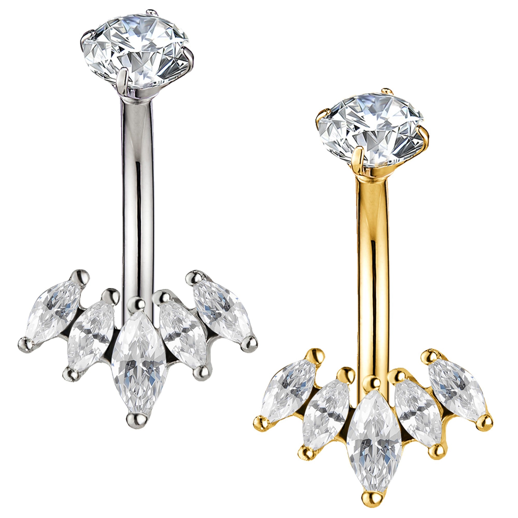 Bauchnabelpiercing-Banane-Bluetenfaecher-2