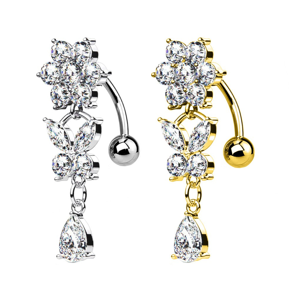 Bauchnabelpiercing-Banane-Bluetenzauber-1