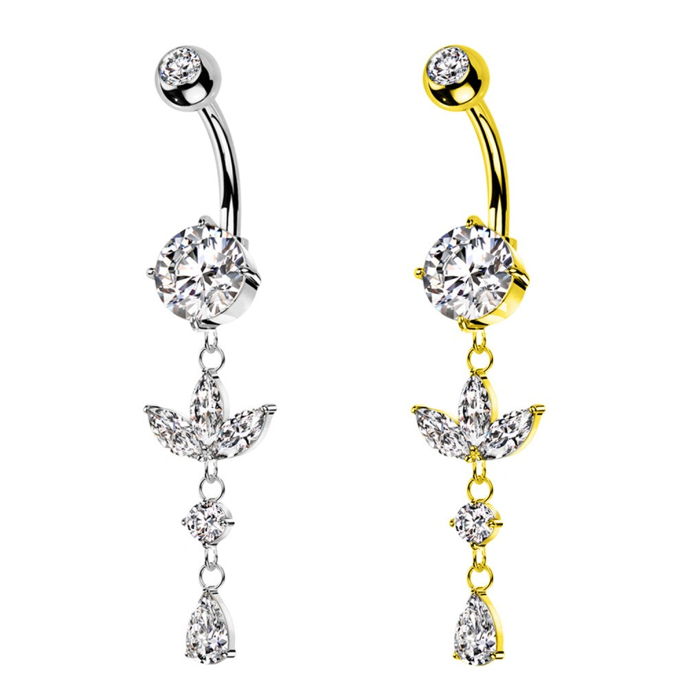 Bauchnabelpiercing-Banane-Flora-Drop-1