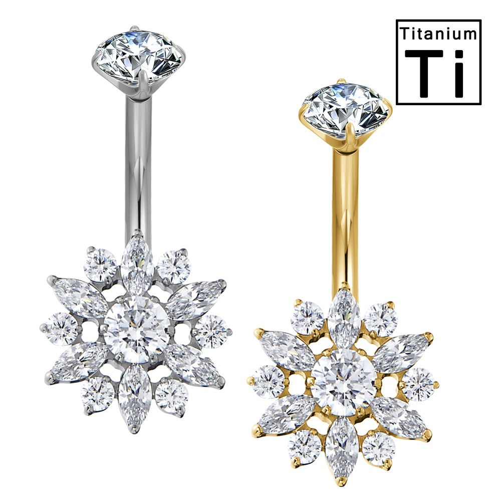 Bauchnabelpiercing-Banane-Titan-Blume-2