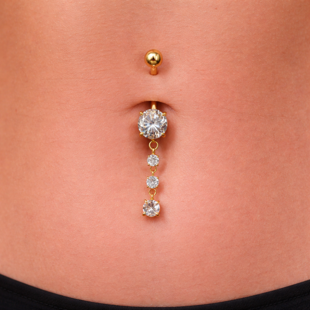 Bauchnabelpiercing-Banane-Titan-Cascada-2