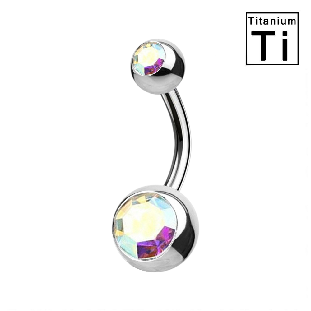 Bauchnabelpiercing-Banane-Titan-Classic-Sparkle-1.2