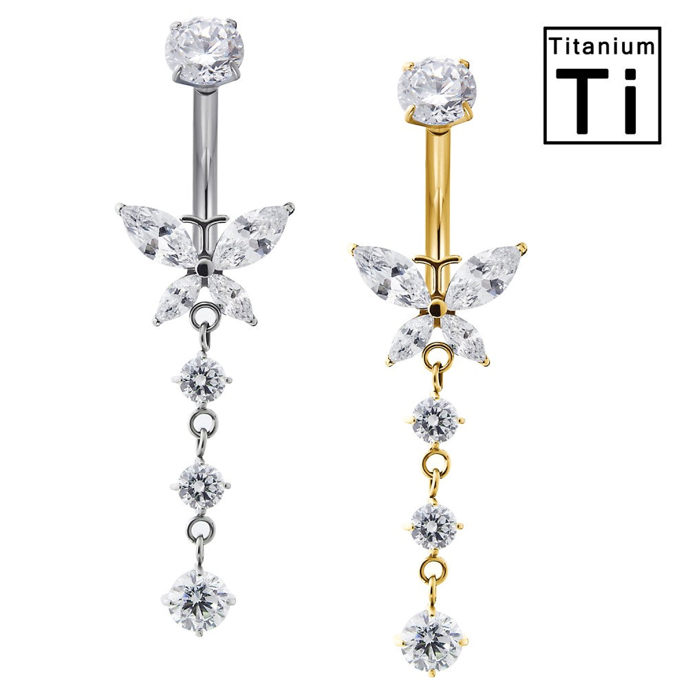 Bauchnabelpiercing-Banane-Titan-Schmetterling-2