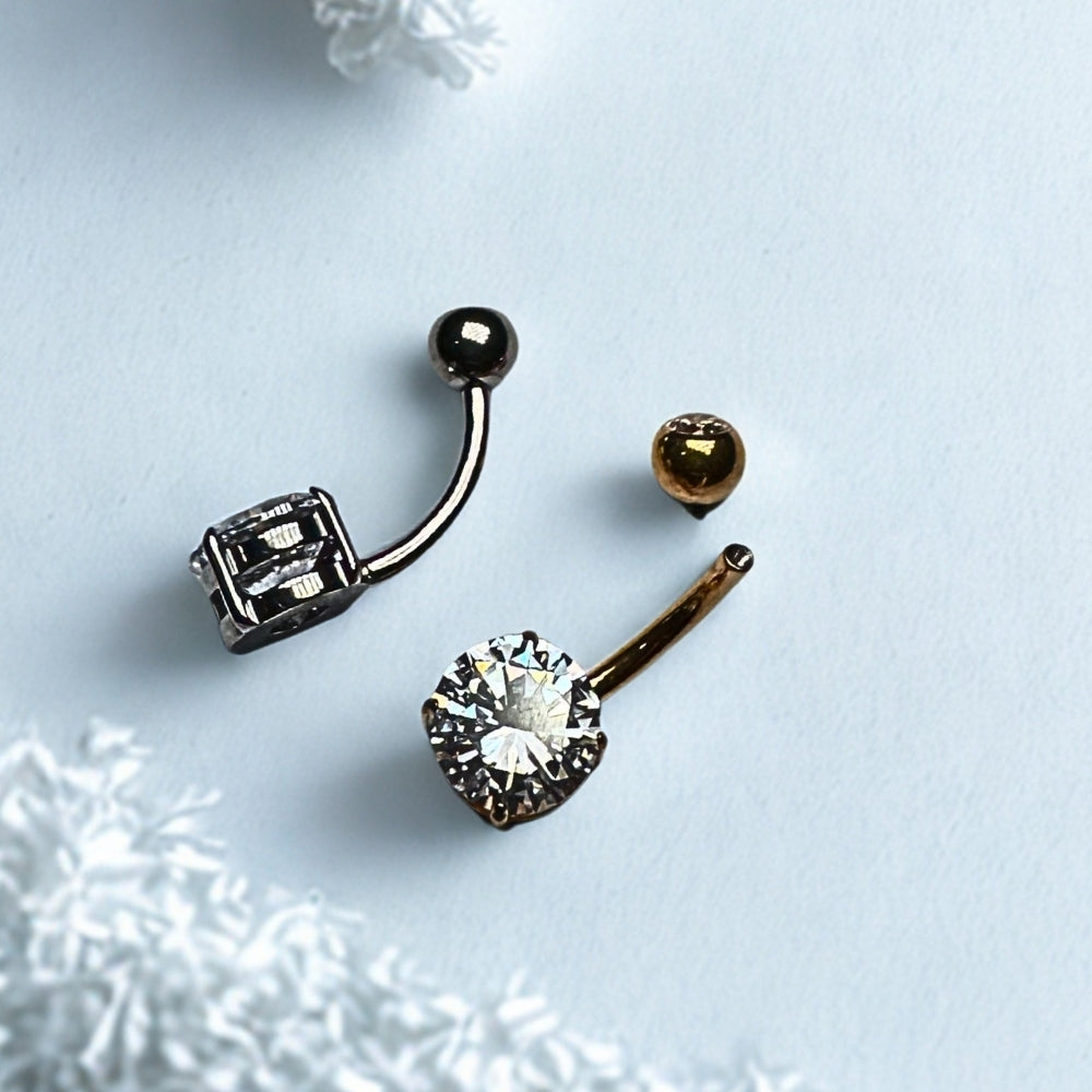 Bauchnabelpiercing-Banane-Titan-Solitaer-1.2