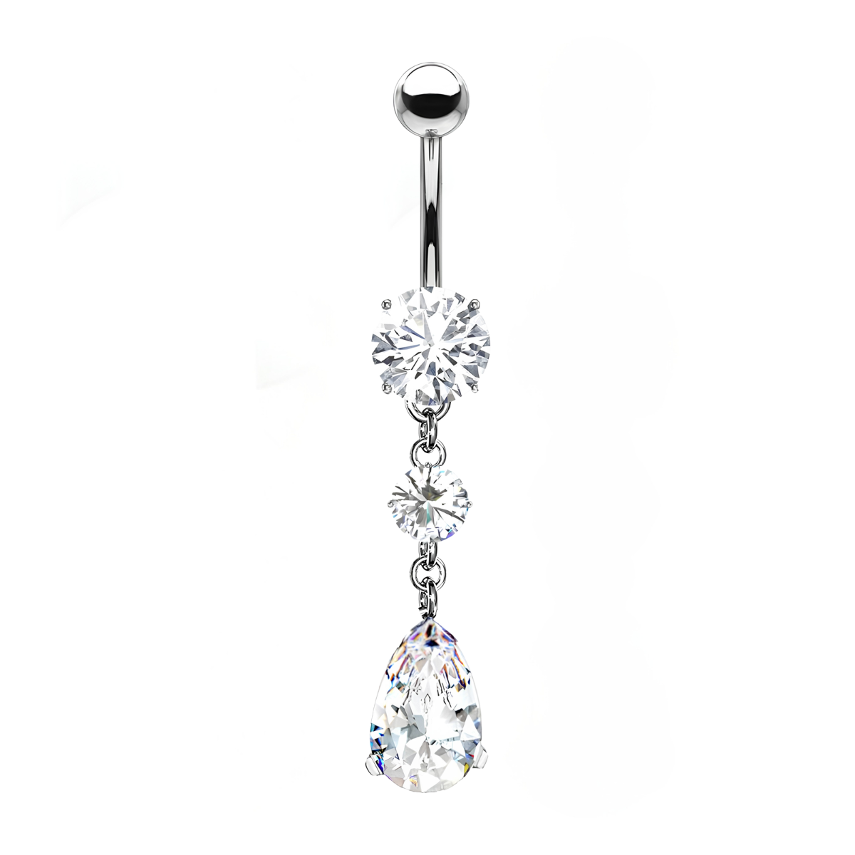 Bauchnabelpiercing-Banane-Tropfen-Anhaenger-2