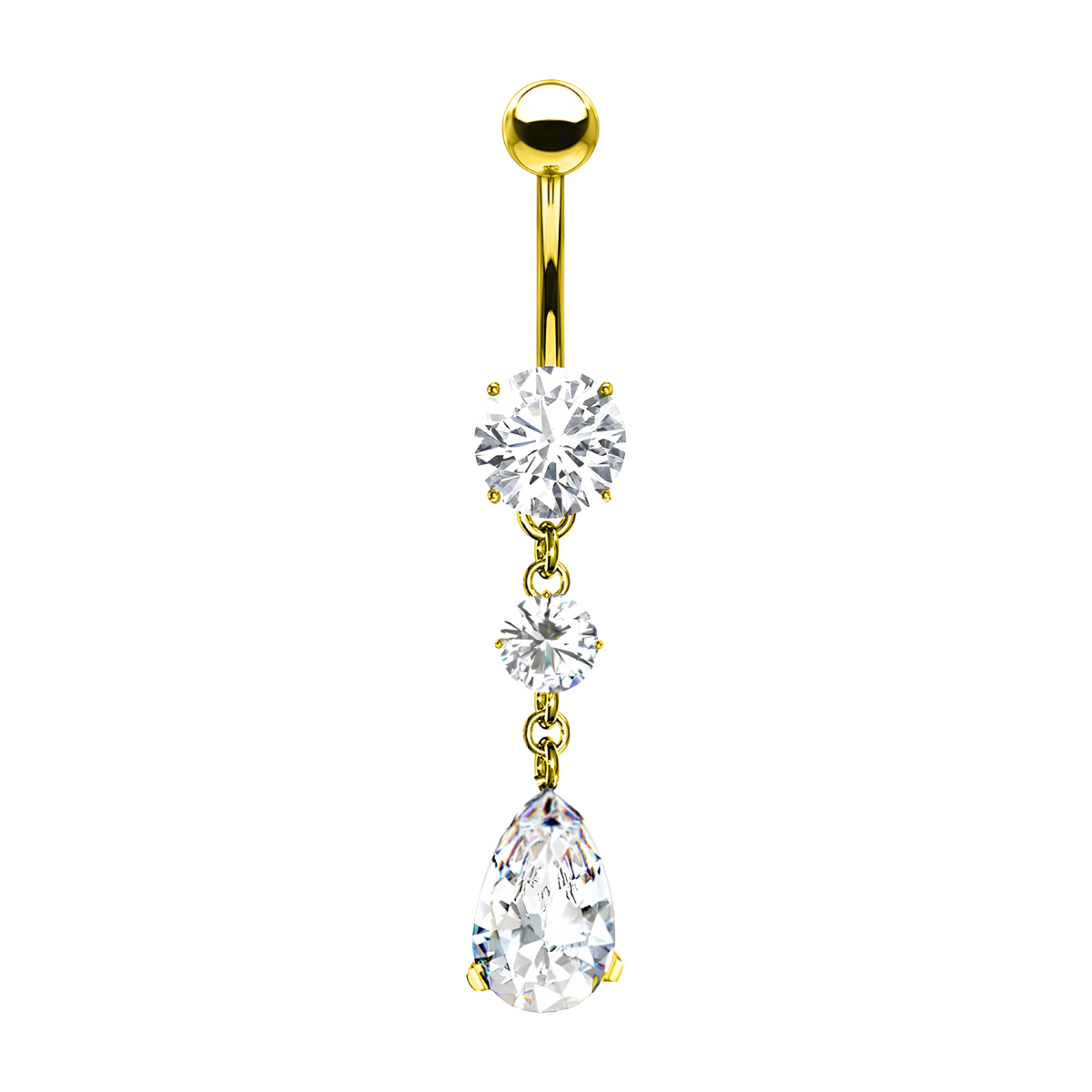 Bauchnabelpiercing-Banane-Tropfen-Anhaenger-3