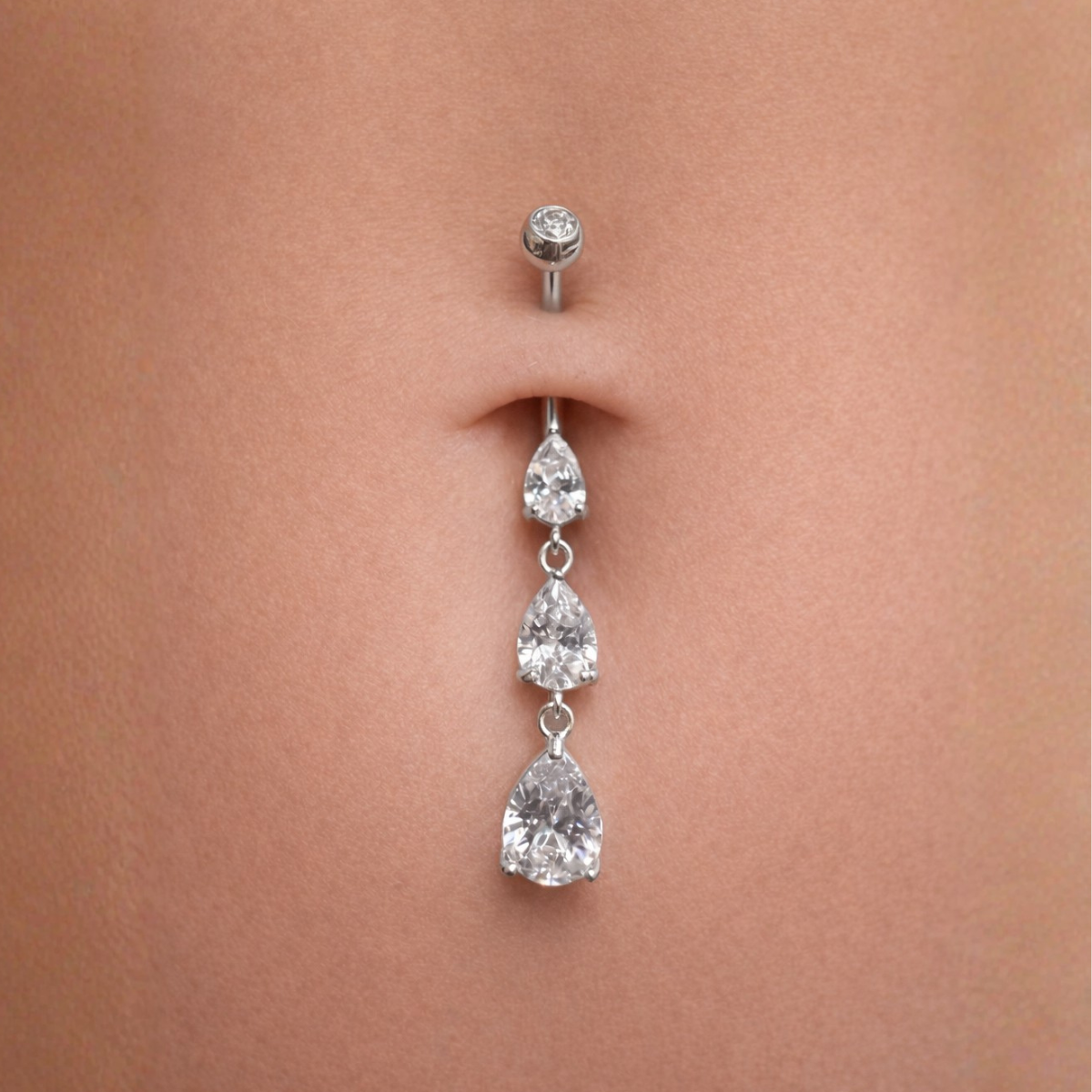 Bauchnabelpiercing-Banane-Tropfenglanz-2.2
