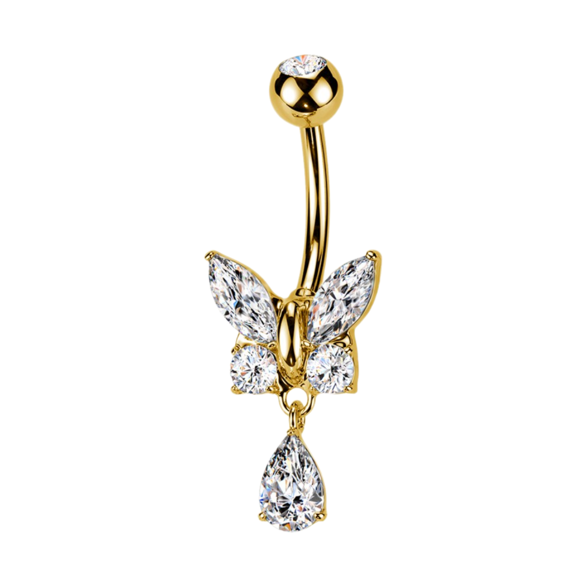 Bauchnabelpiercing-Bananen-Piercing-Schmetterling-Elyra-3