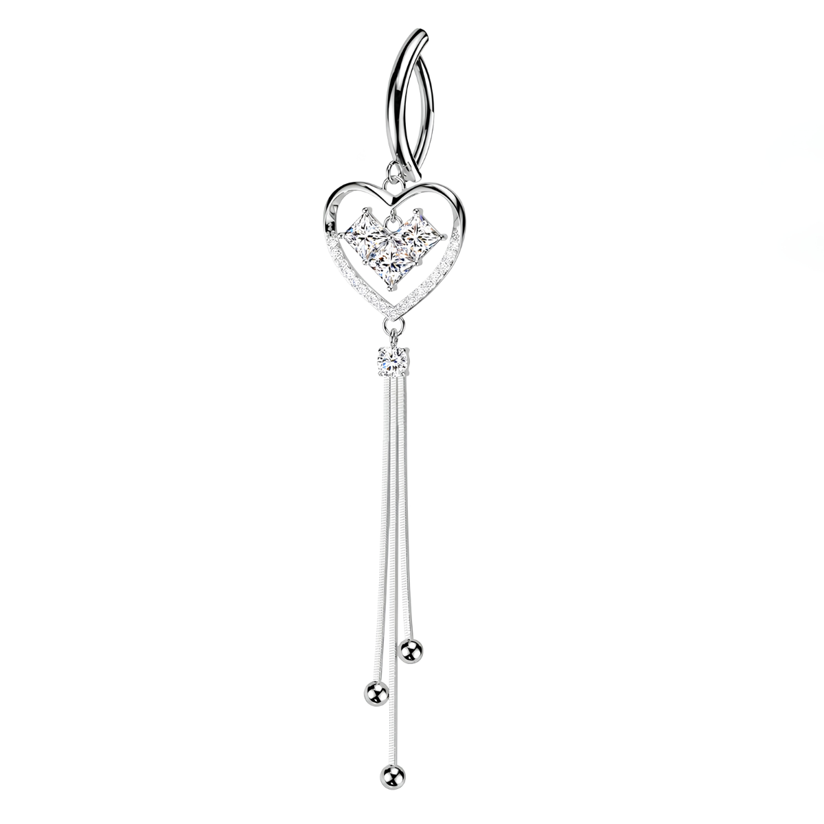 Bauchnabelpiercing-Bogen-Lunavielle