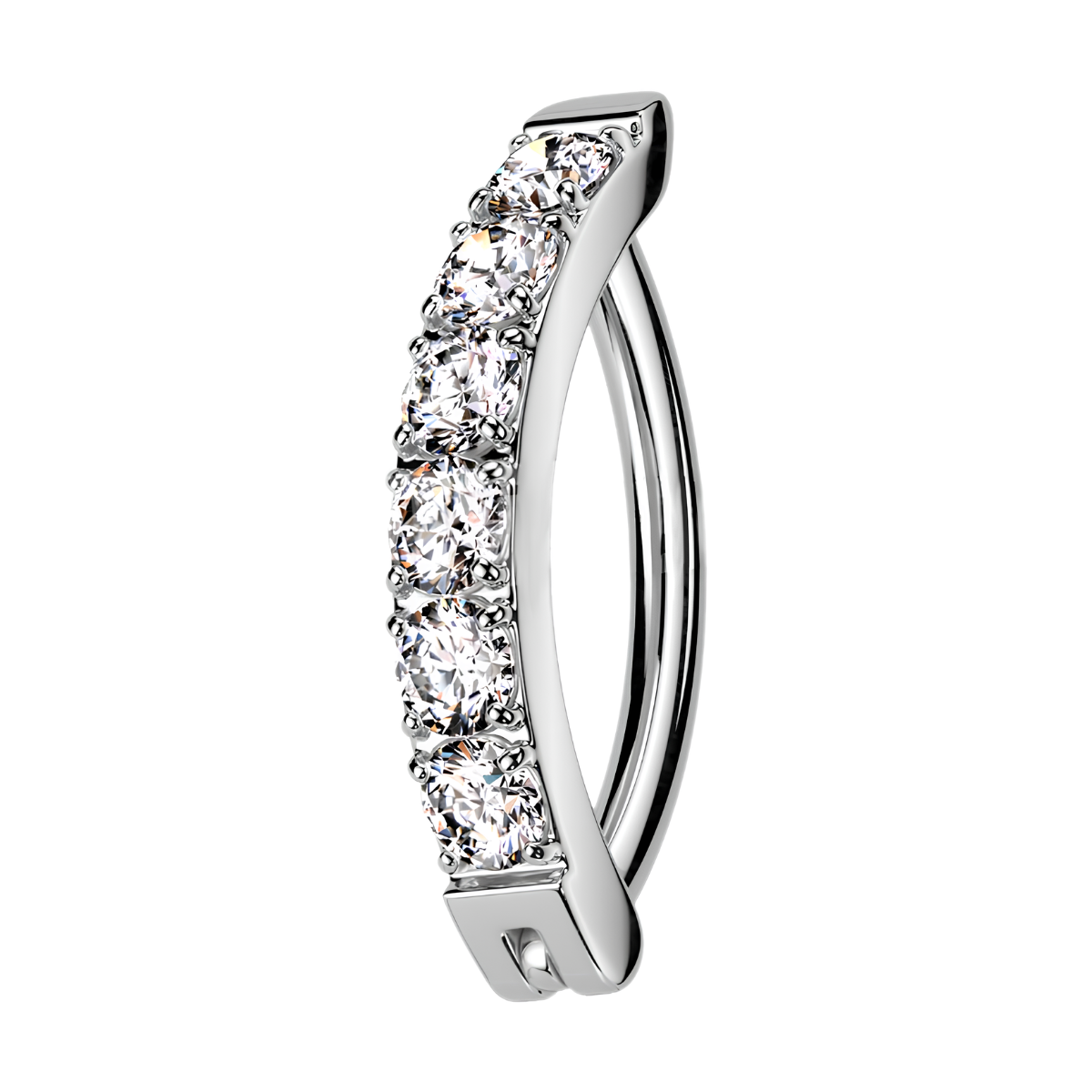 Bauchnabelpiercing-Clicker-Kristallreihe-5