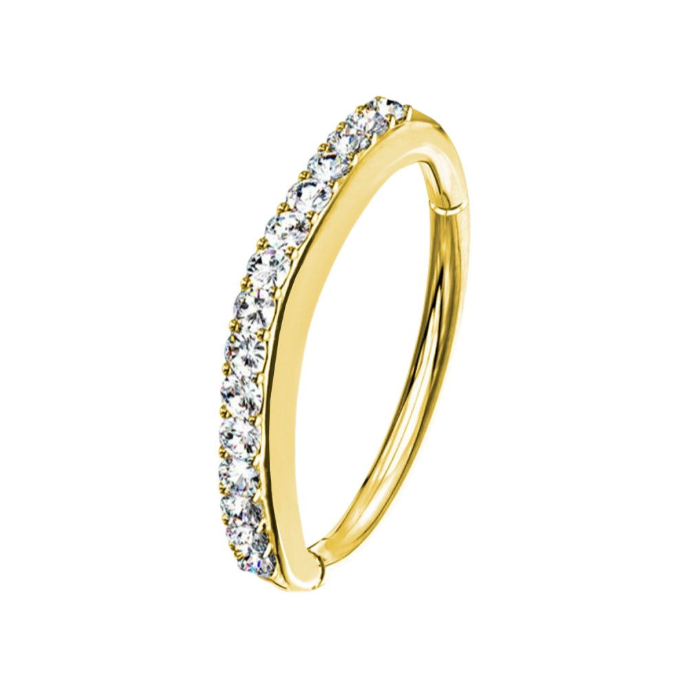 Bauchnabelpiercing-Ring-Kreole