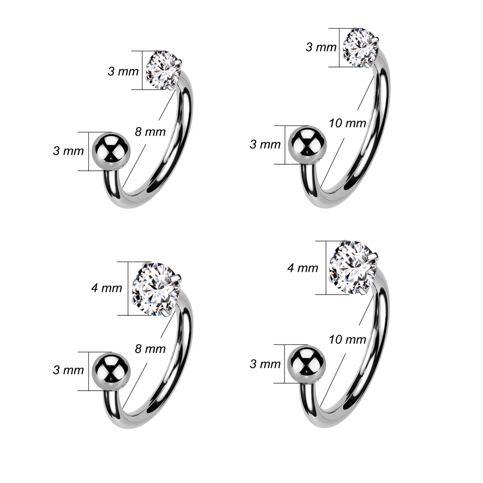 Hufeisen-Piercing-Zirkonia-1