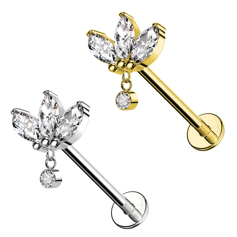 Labret-Piercing-Ohr-Crystal-bloom-drop-1
