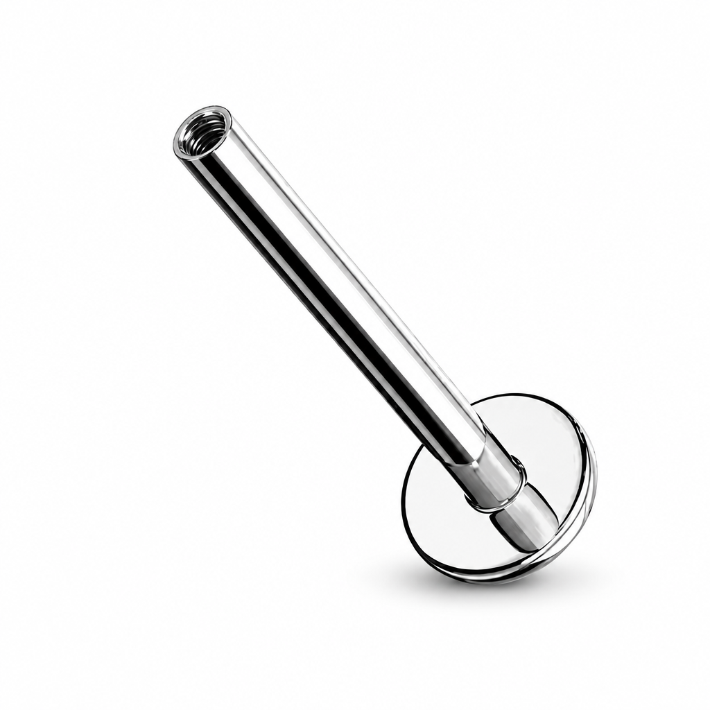 Labret-Stab-Innengewinde-silber-Titan
