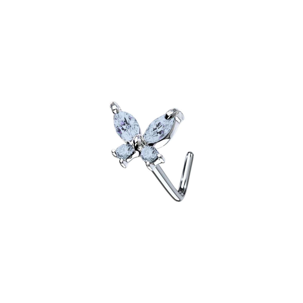 Nostril-Nasen-Stecker-Piercing-L-Form-Butterfly-sparkle-1.4