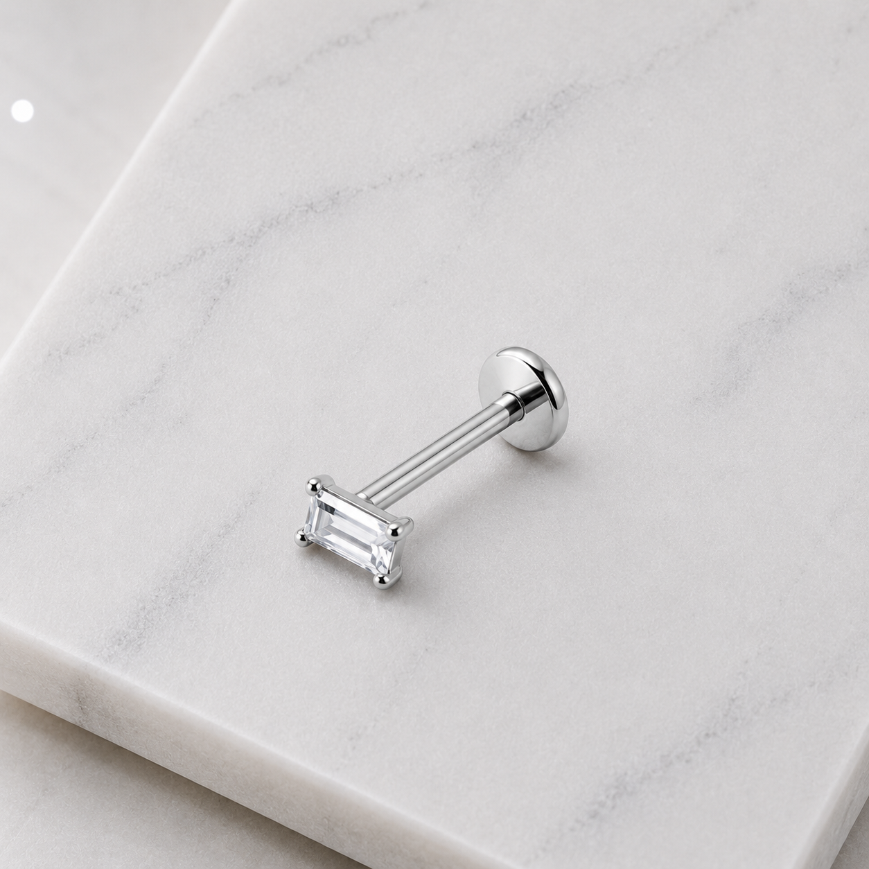 Push-In-labret-baguette-kristall-zirkonia-silber-mamor