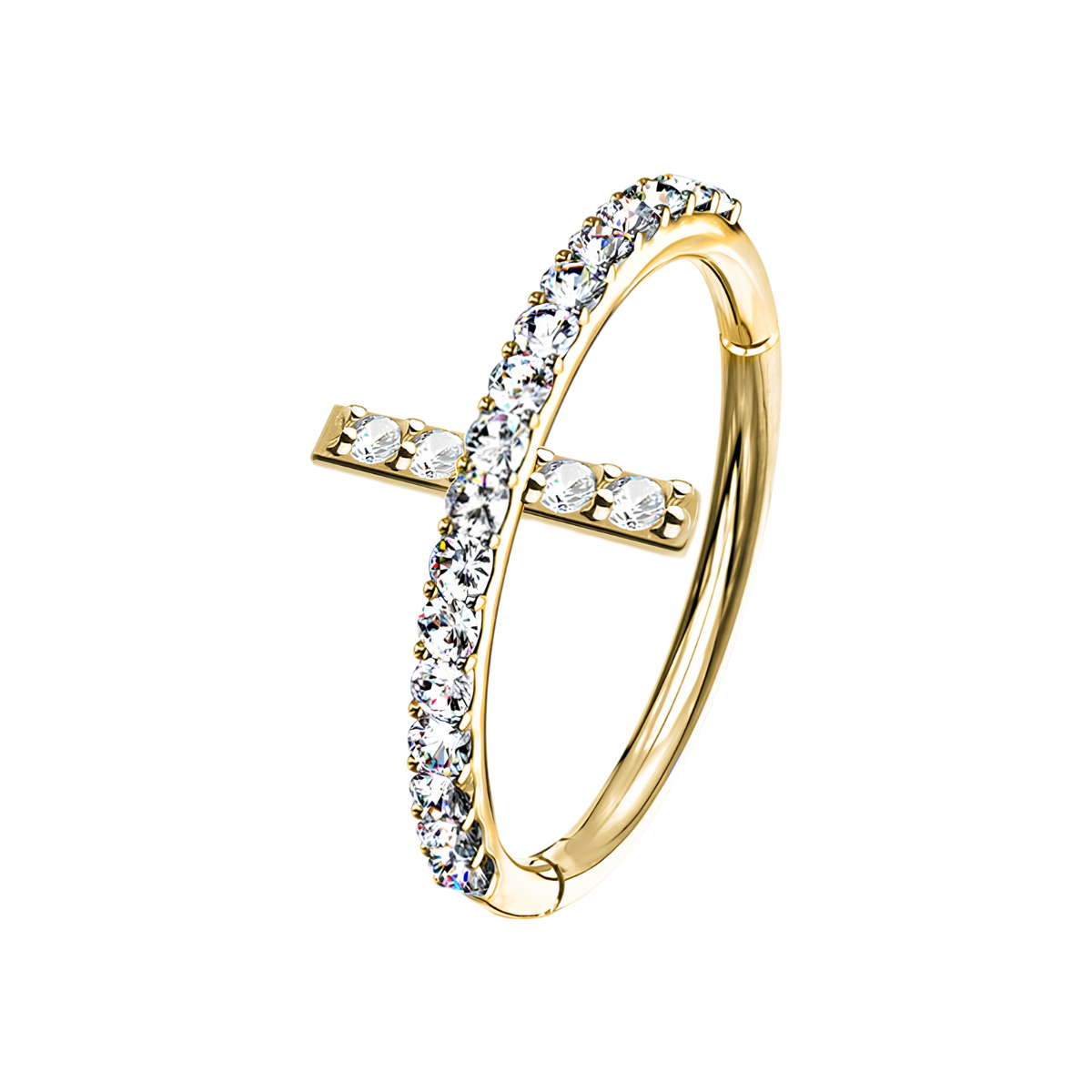 Segmentring-Clicker-Piercing-Cross-Shine-3