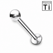 Titan Labret Piercing - Classic Außengewinde