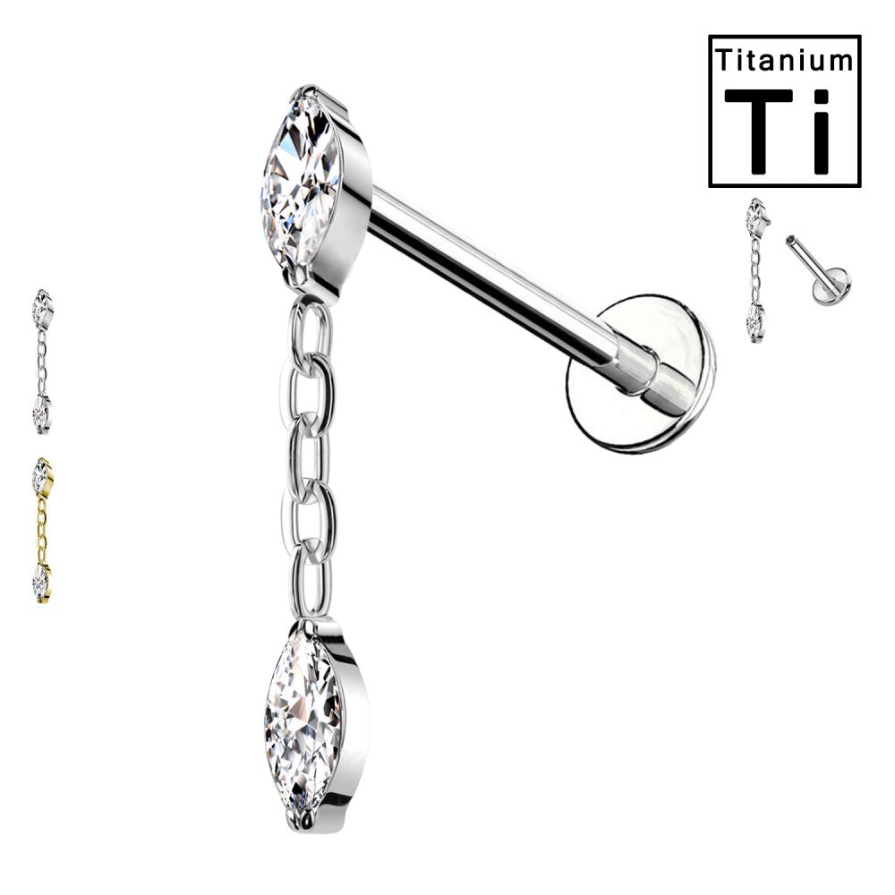 Titan-Labret-Piercing-Marquise-Drop